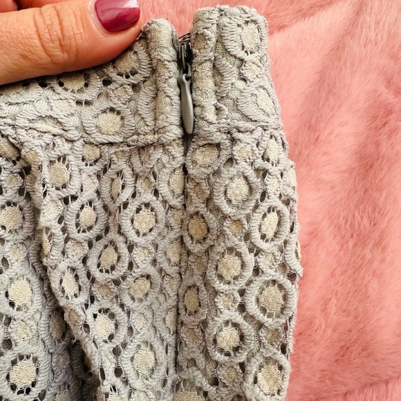 Elegant Lace Skirt in Gray from Franchesca’s Boutique - Picture 5 of 7